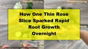 How One Thin Rose Slice Sparked Rapid Root Growth Overnight - Featured Image
