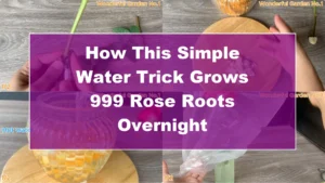 How This Simple Water Trick Grows 999 Rose Roots Overnight - Featured Image